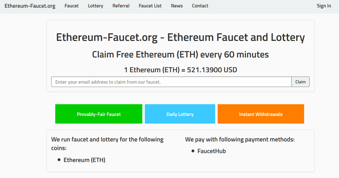 Краны Ethereum: обзор бесплатных способов получения монет ETH и Эфира классик, доходность кранов