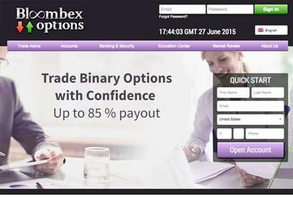 Bloombex Option com